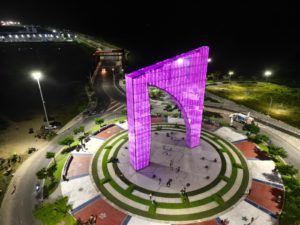 A Purple Monument